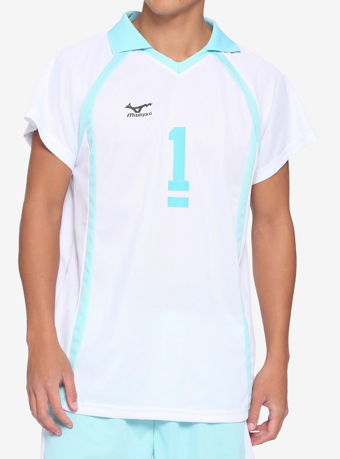 Haikyu!! Aoba Johsai Oikawa Volleyball Uniform Costume Set, MULTI, alternate