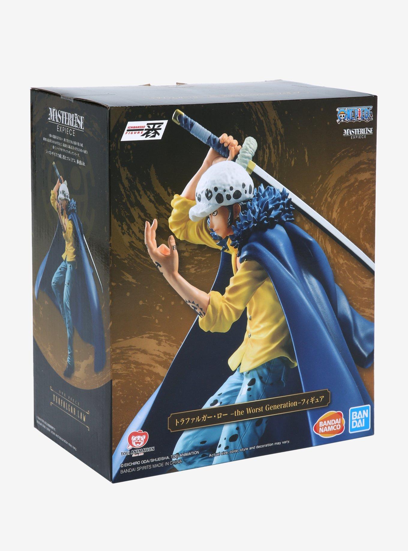 Bandai Spirits One Piece Ichibansho Trafalgar D. Water Law (Best of Omnibus) Figure, , alternate