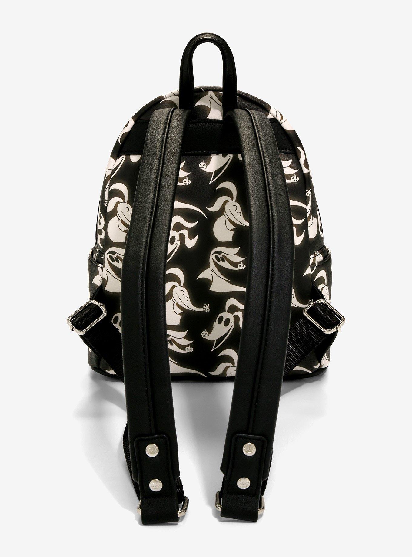 Loungefly Disney The Nightmare Before Christmas Zero Allover Print Mini Backpack - BoxLunch Exclusive, , alternate