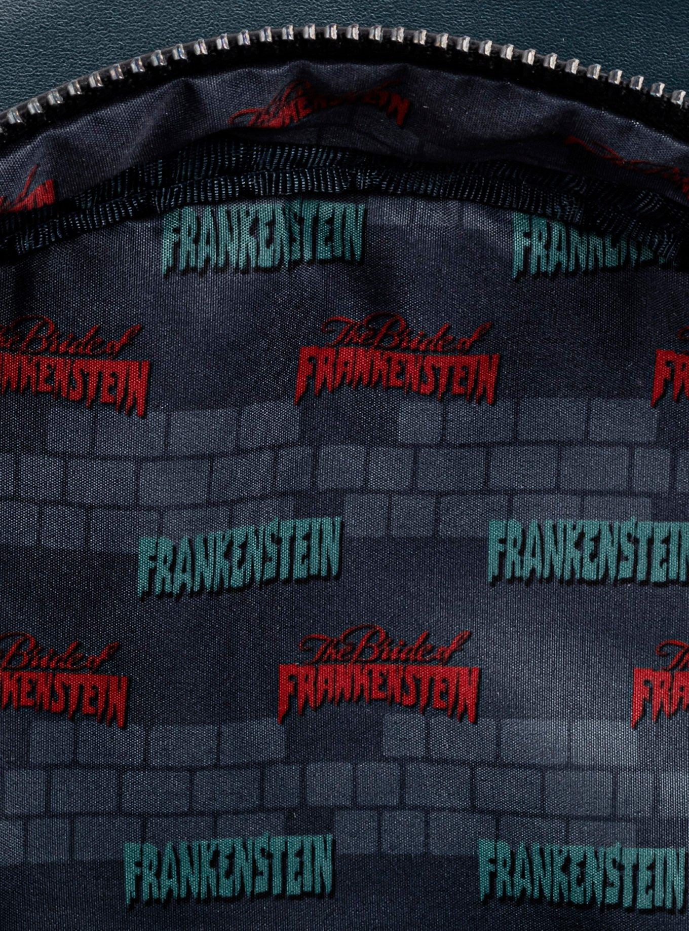 Loungefly Universal Monsters Chibi Frankenstein & Bride of Frankenstein Mini Backpack, , alternate