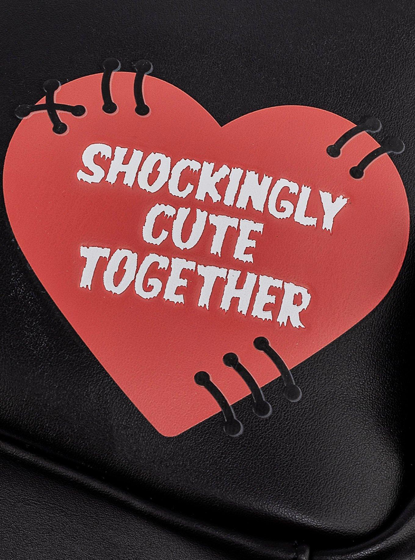 Loungefly Universal Monsters Chibi Frankenstein & Bride of Frankenstein Mini Backpack, , alternate