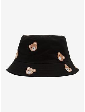 Teddy Bear Face Bucket Hat, , hi-res