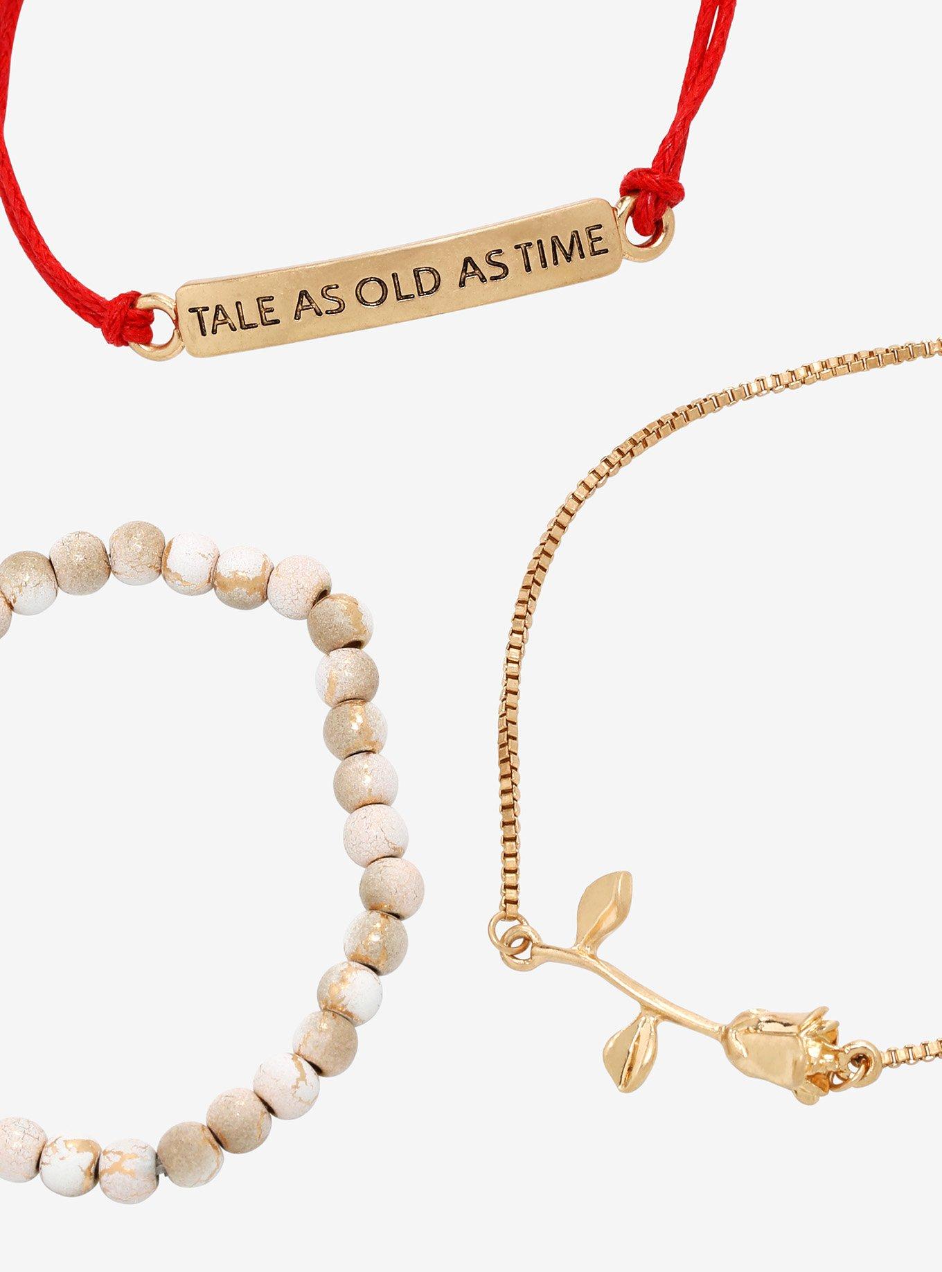Disney Beauty and the Beast Tale As Old As Time Bracelet Set - BoxLunch Exclusive, , alternate