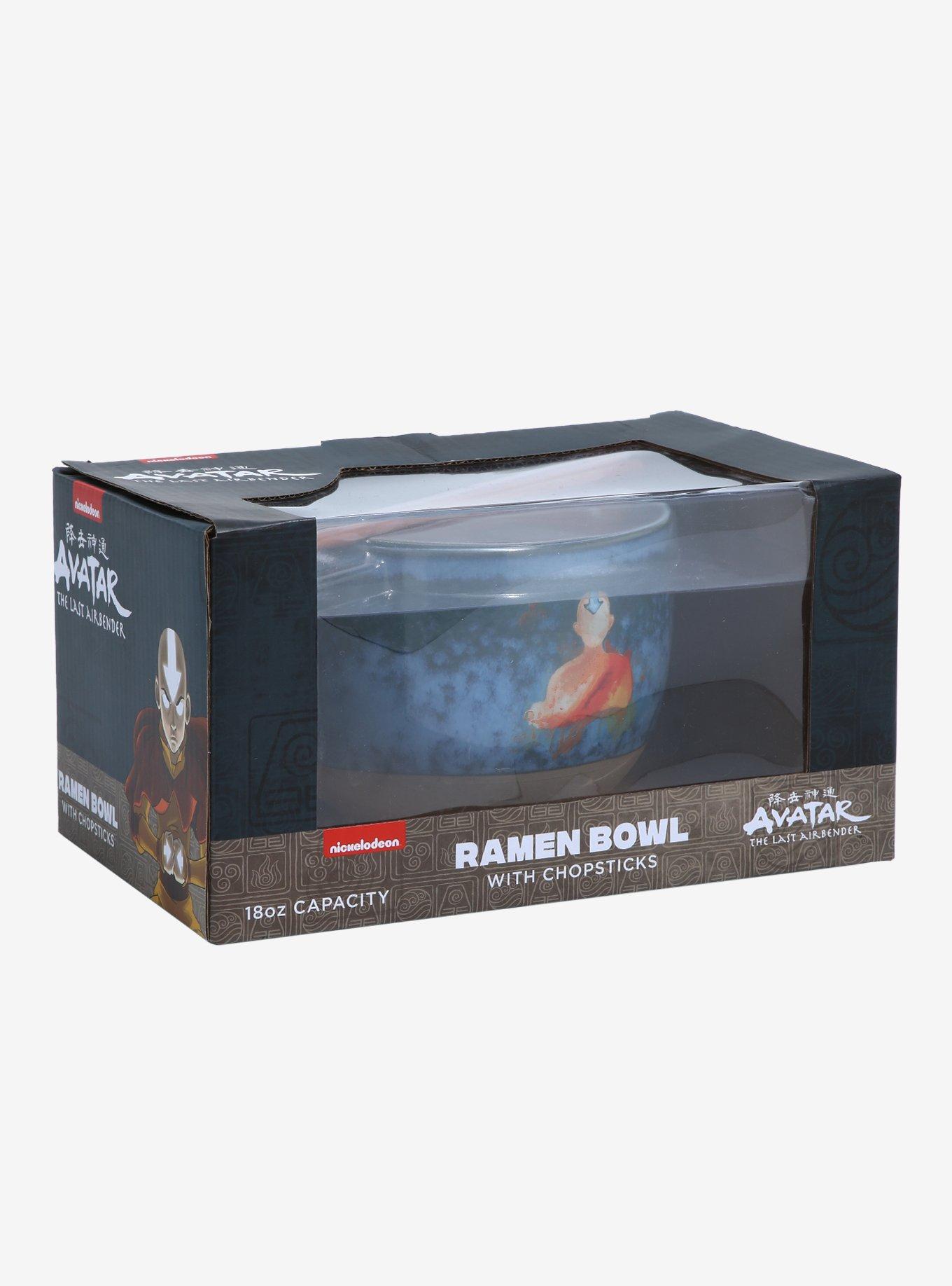 Avatar: The Last Airbender Watercolor Ramen Bowl With Chopsticks, , alternate