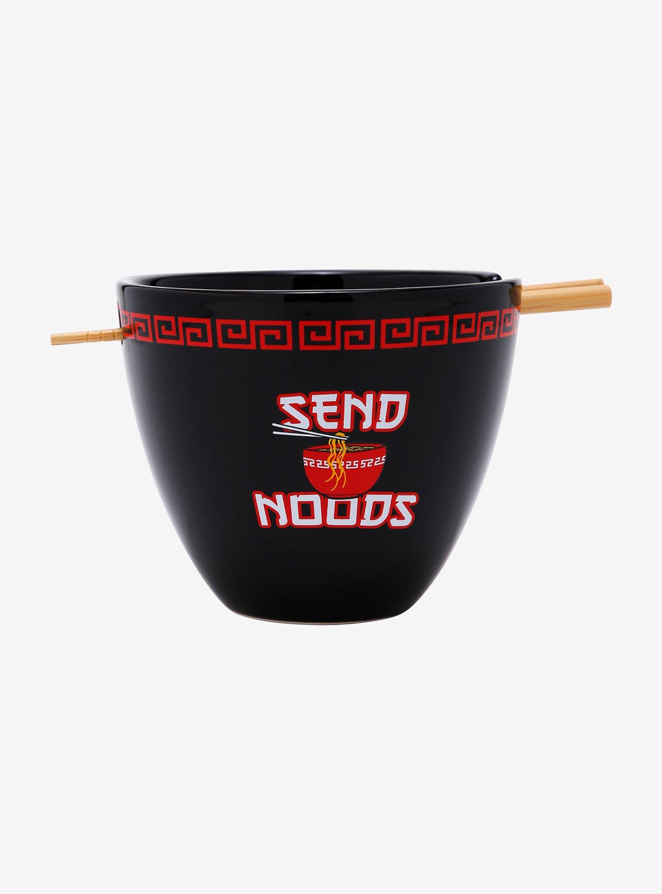 Send Noods Ramen Bowl With Chopsticks, , alternate