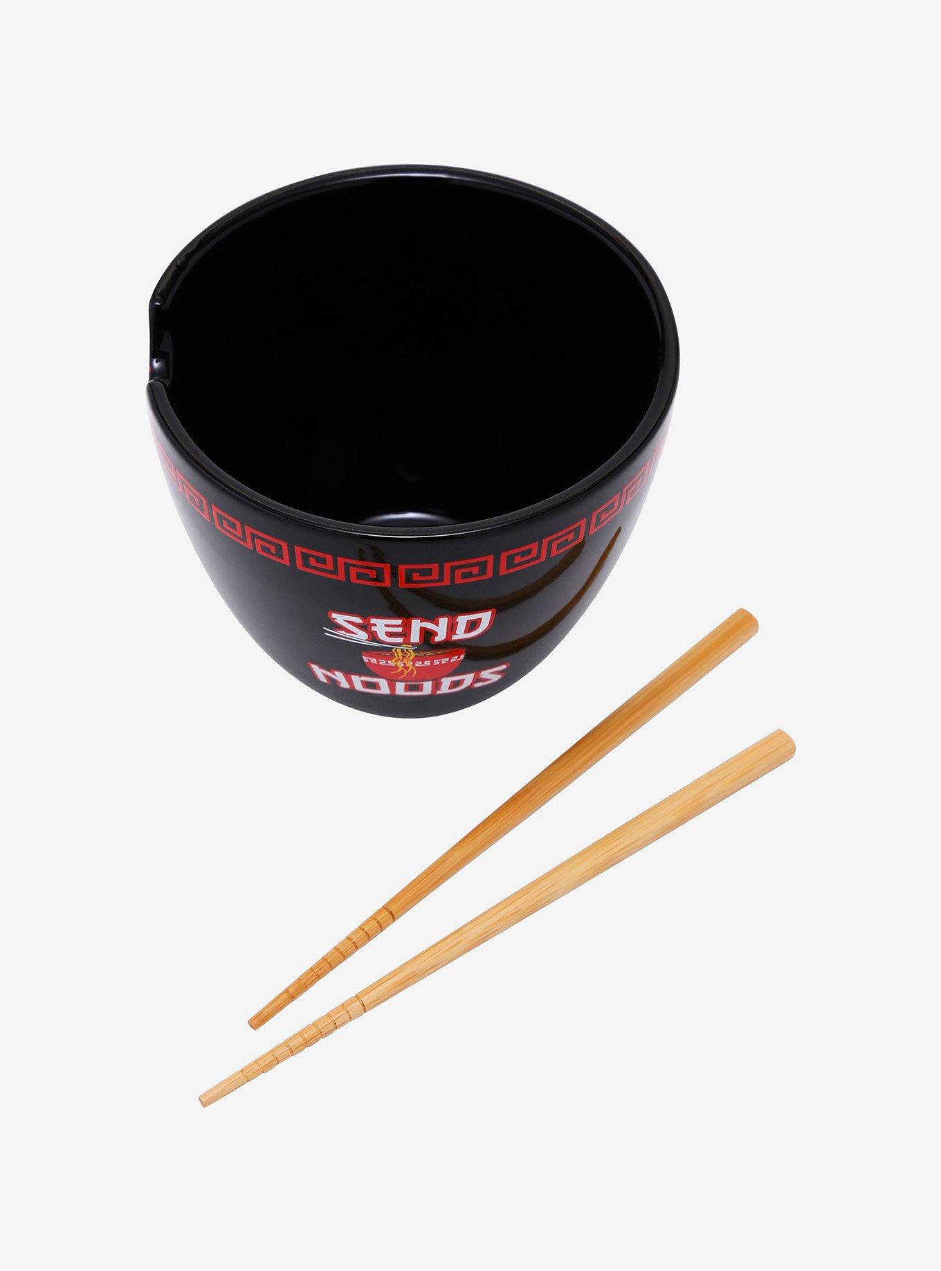 Send Noods Ramen Bowl With Chopsticks, , alternate