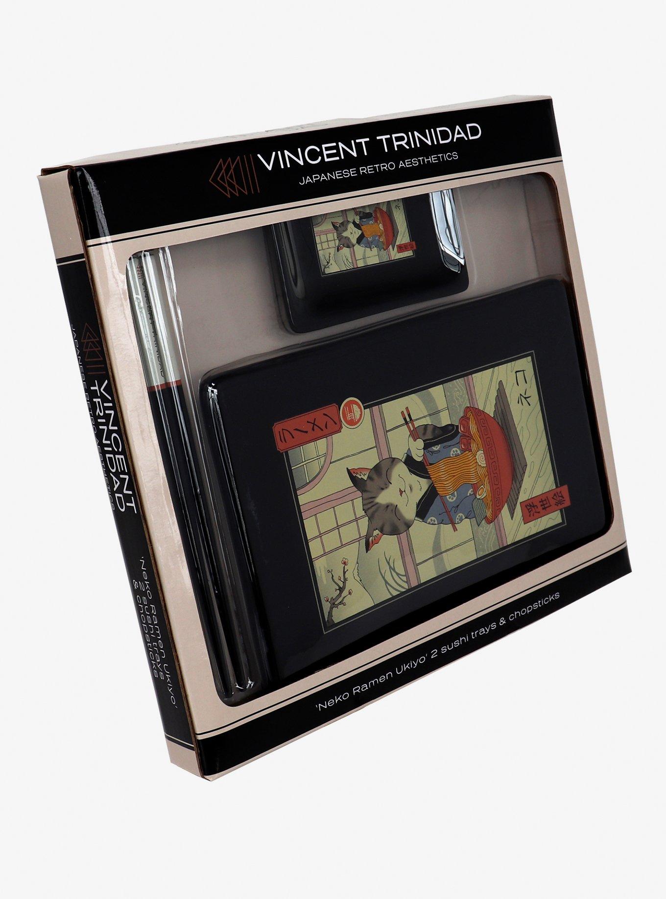 Neku Ukiyo Cat & Ramen Sushi Set By Vincent Trinidad, , alternate