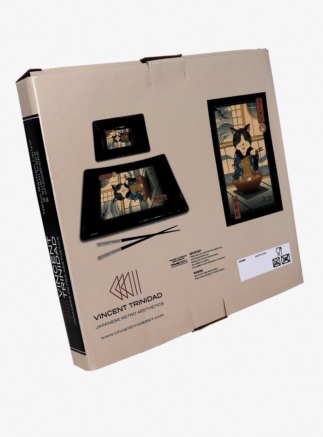 Neku Ukiyo Cat & Ramen Sushi Set By Vincent Trinidad, , alternate