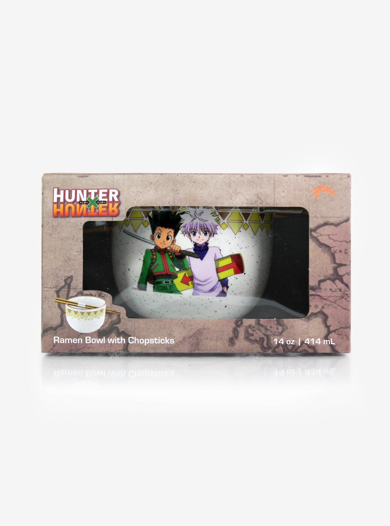 Hunter X Hunter Gon & Killua Ramen Bowl With Chopsticks, , alternate