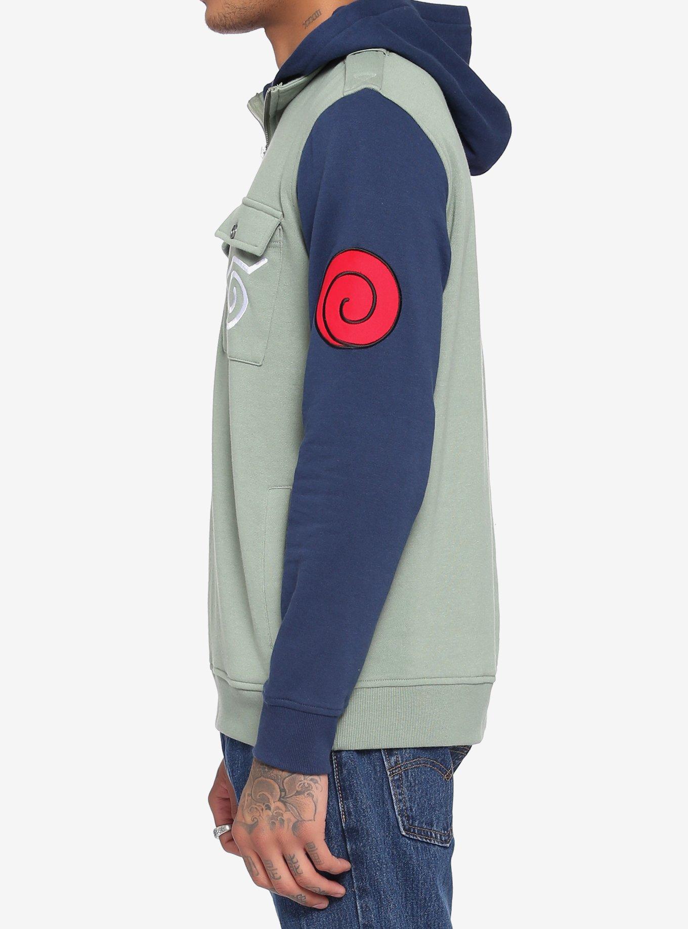 Naruto Shippuden Kakashi Jacket, GREEN, alternate