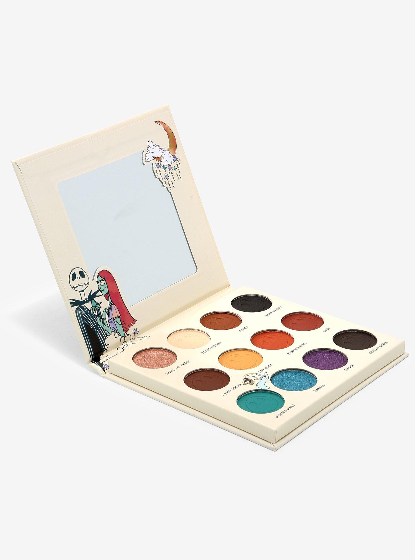 Disney The Nightmare Before Christmas Jack & Sally Star-Crossed Lovers Eyeshadow Palette - BoxLunch Exclusive, , alternate