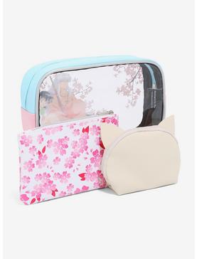 InuYasha Sakura Flowers Cosmetic Bag Set - BoxLunch Exclusive, , hi-res
