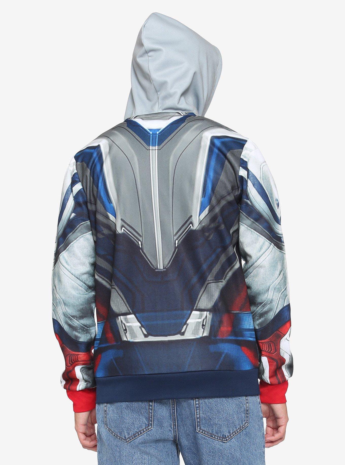 Marvel The Falcon And The Winter Soldier Falcon Captain America Hoodie, MULTI, alternate