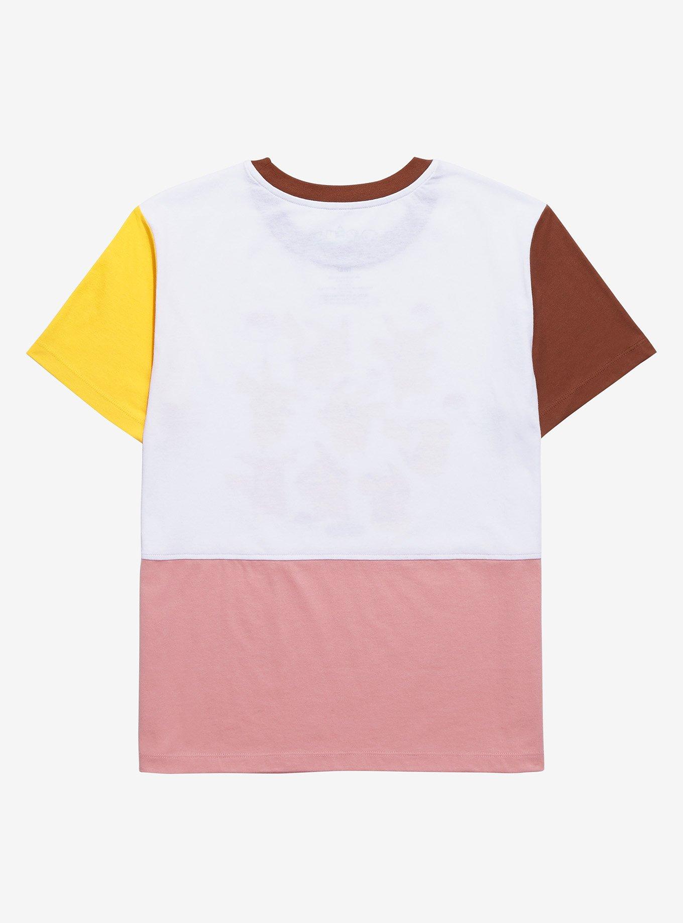 Pokémon Pikachu Color Block Women's T-Shirt - BoxLunch Exclusive, MULTI, alternate