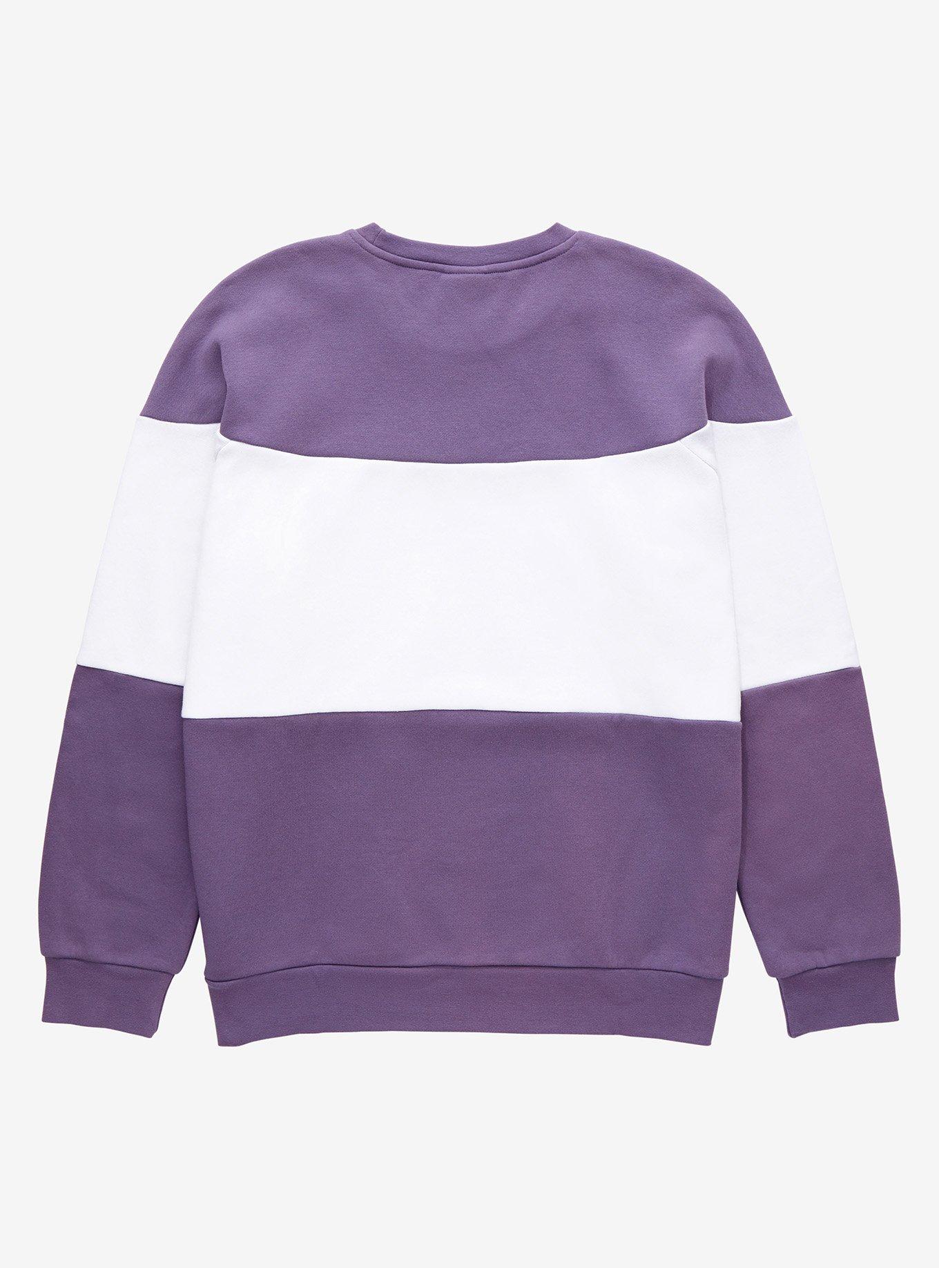 Our Universe Disney Princesses Group Panel Crewneck - BoxLunch Exclusive, PURPLE, alternate