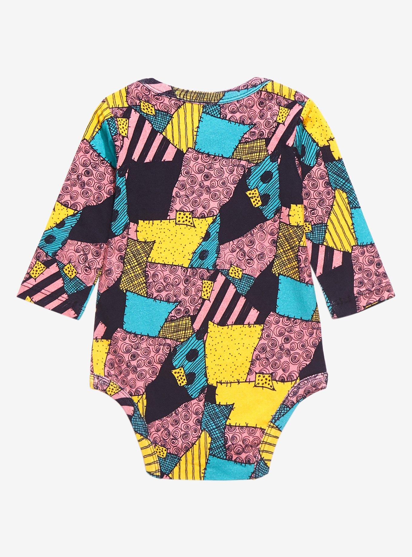 Disney The Nightmare Before Christmas Sally Patchwork Dress Infant One-Piece - BoxLunch Exclusive, MULTI, alternate