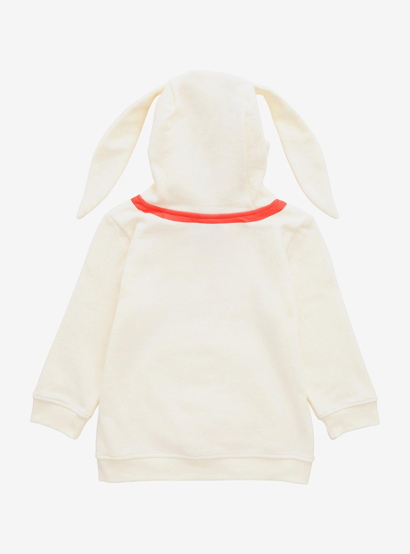 Disney The Nightmare Before Christmas Zero Toddler Eared Hoodie - BoxLunch Exclusive, OFF WHITE, alternate