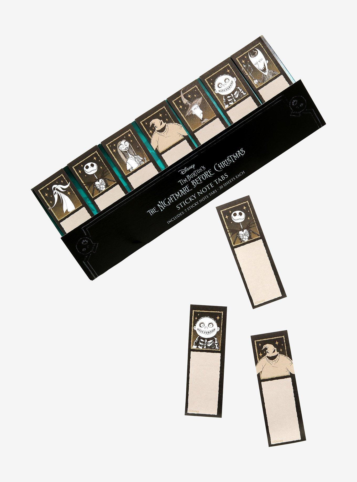 The Nightmare Before Christmas Black & White Sticky Tabs, , alternate