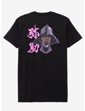 Yasuke Black Samurai Outline T-Shirt, , hi-res