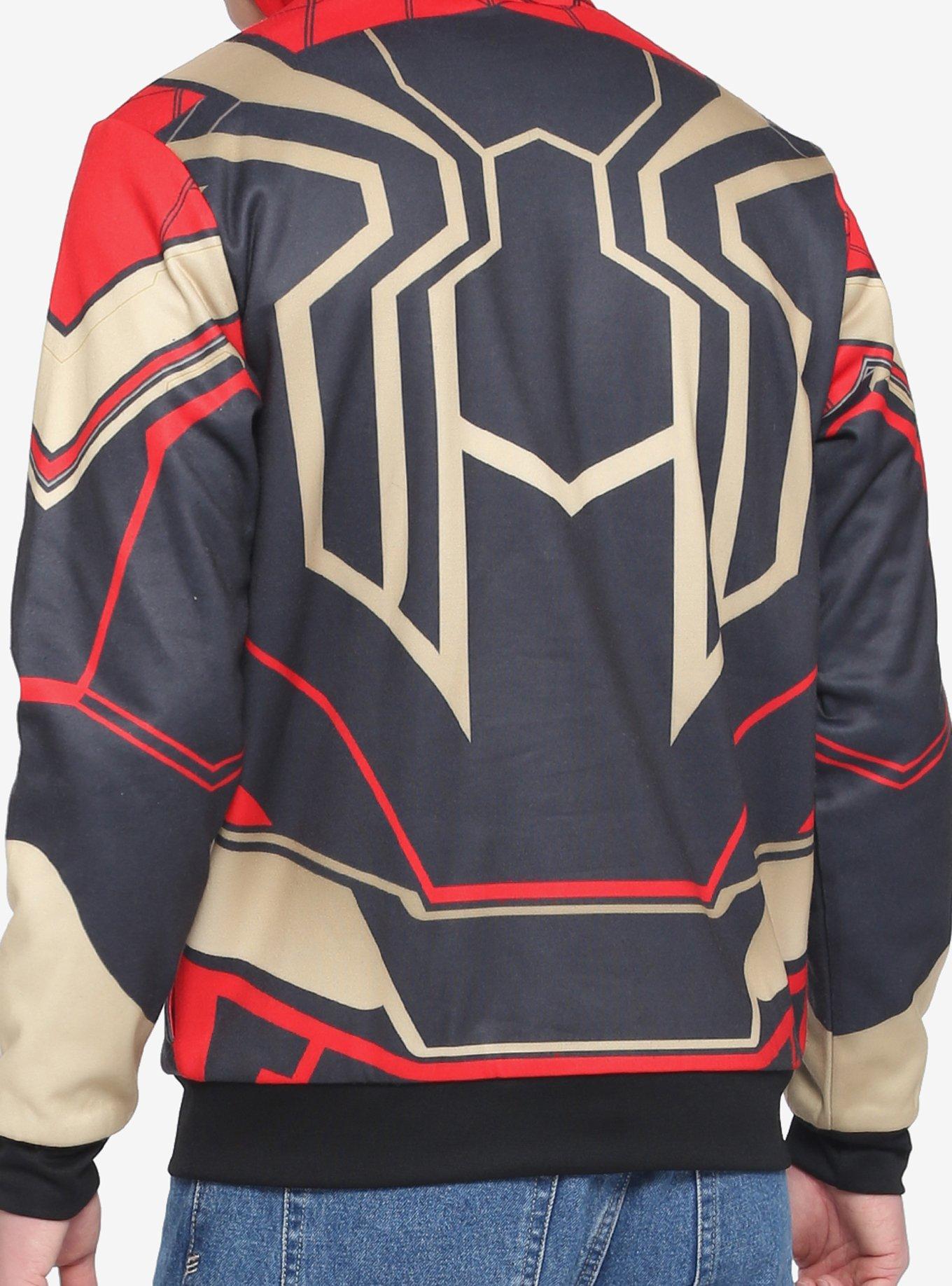 Marvel Spider-Man Reversible Cosplay Hoodie, MULTI, alternate