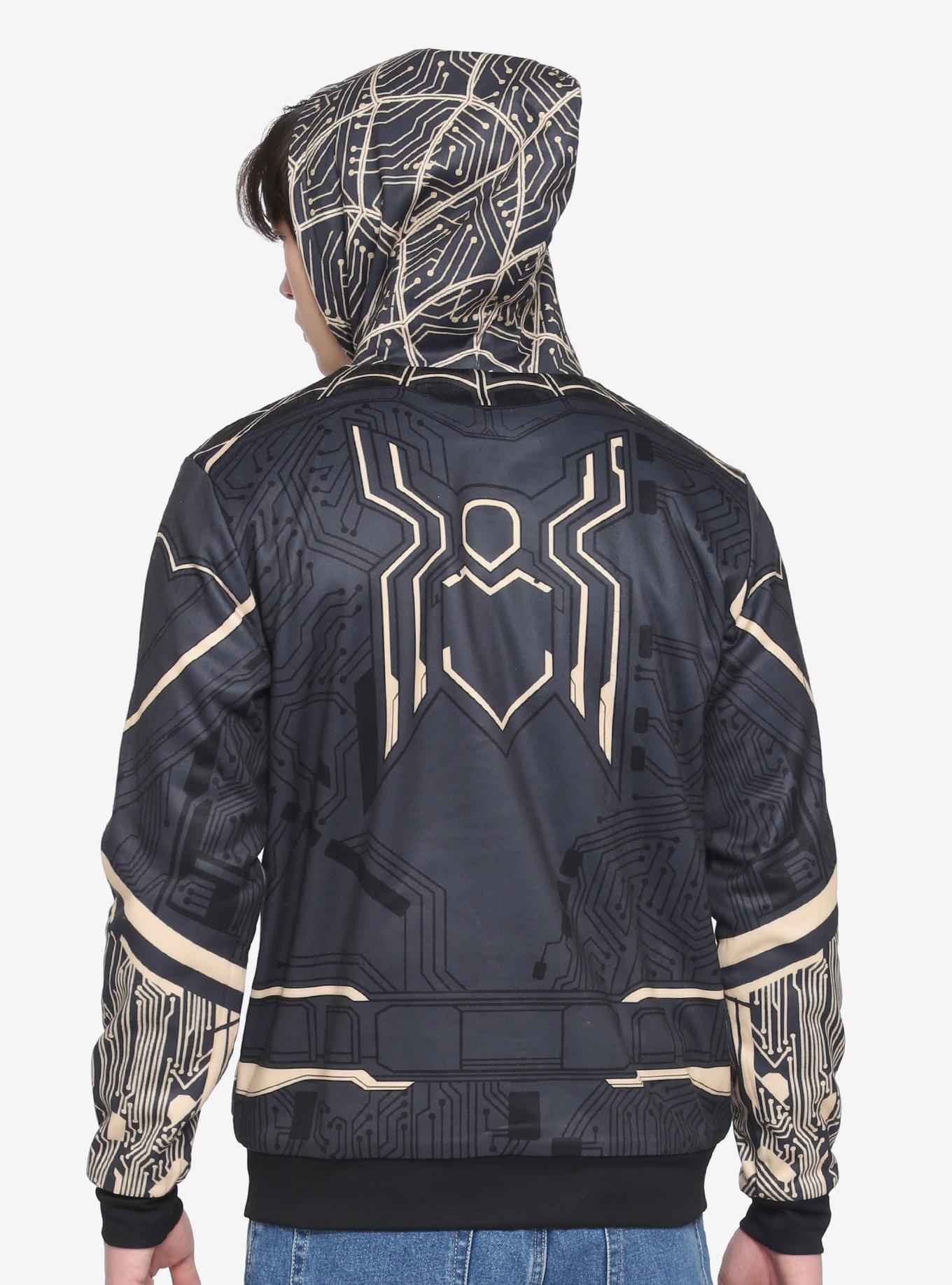 Marvel Spider-Man Reversible Cosplay Hoodie, MULTI, alternate