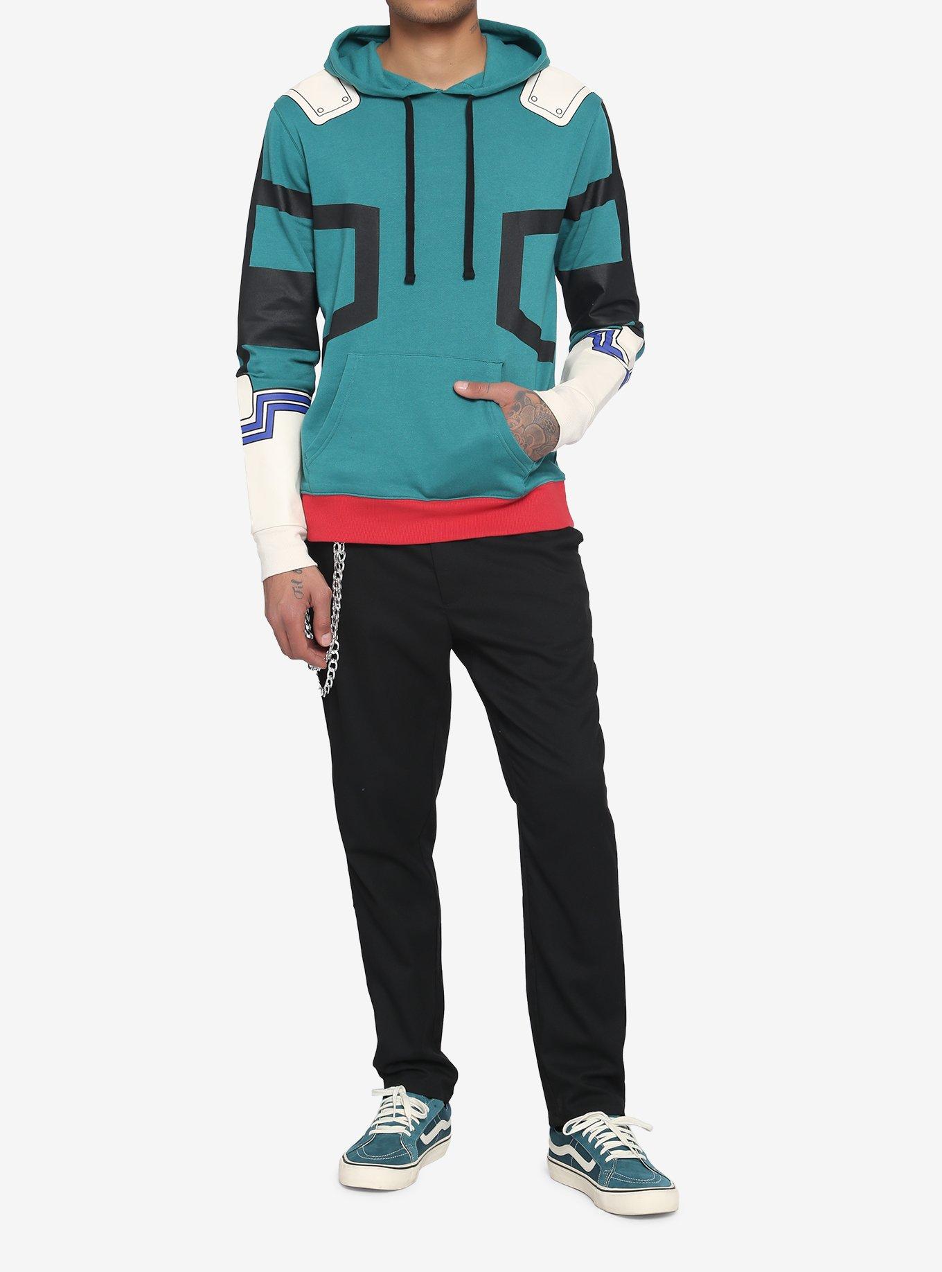 Deku hoodie 2025 hot topic