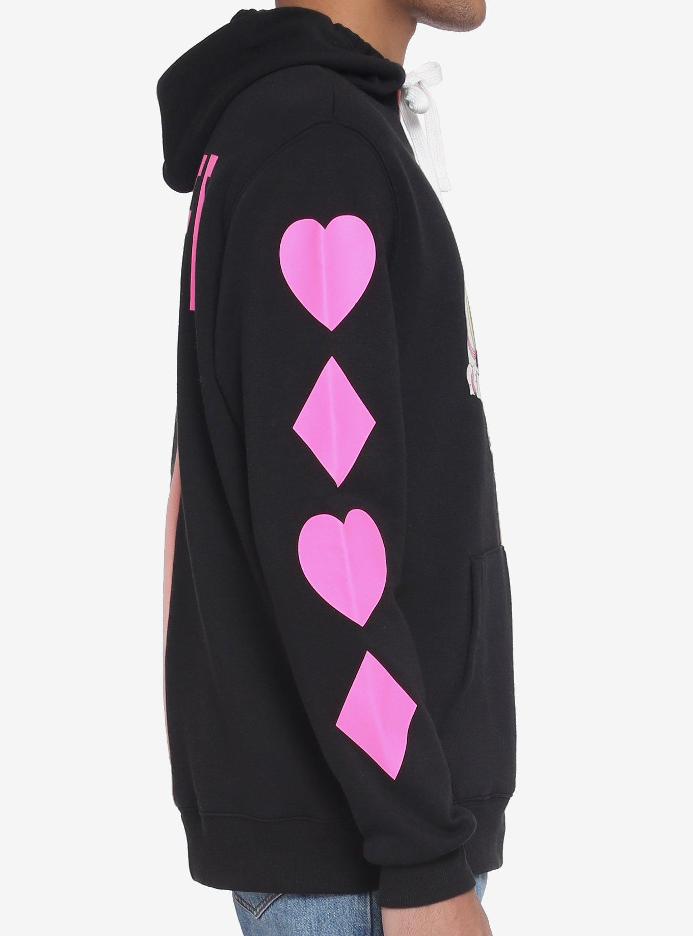 Hunter X Hunter Hisoka Split Hoodie, MULTI, alternate