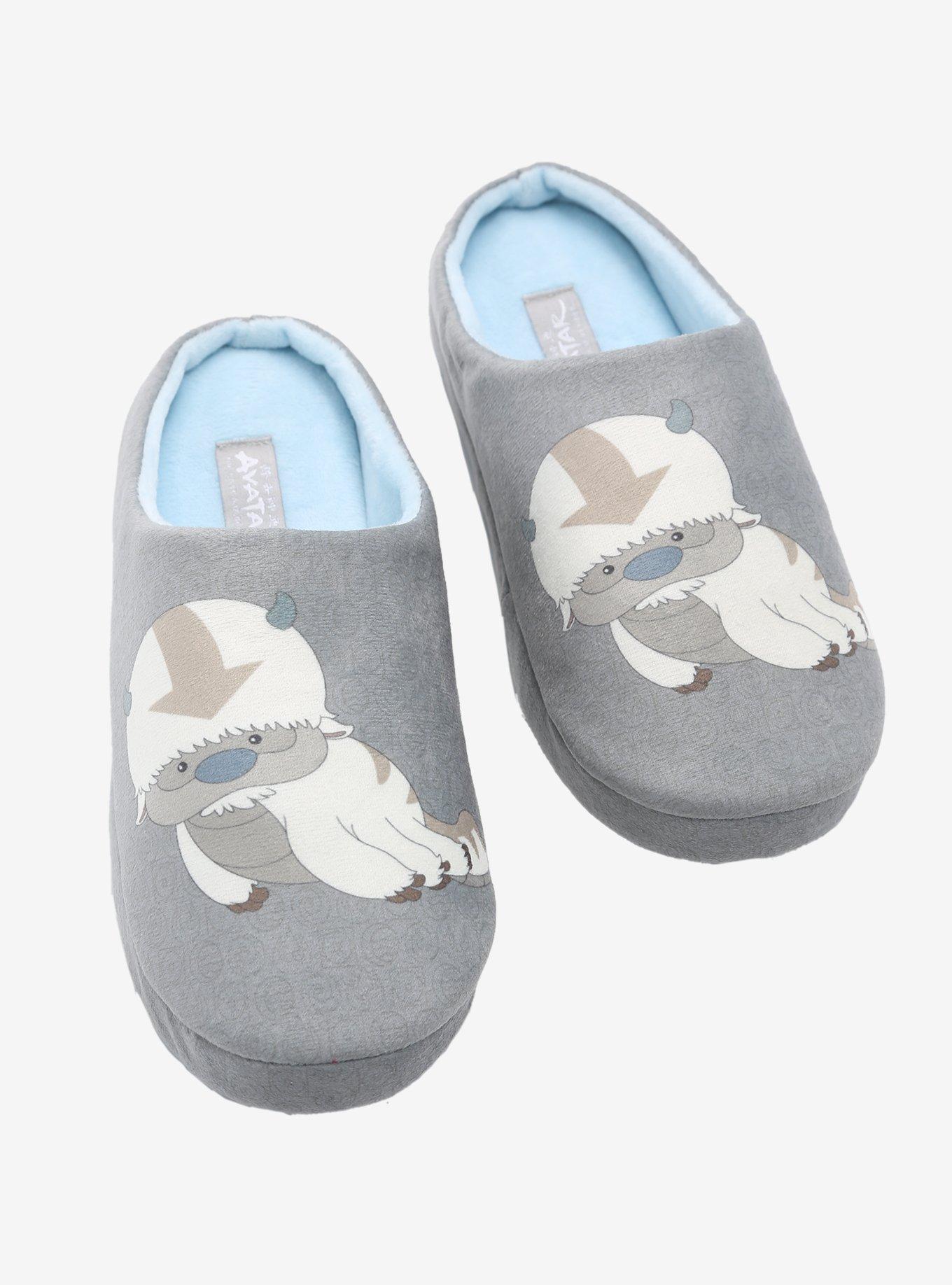 Avatar: The Last Airbender Chibi Appa Flying Slippers, GREY, alternate