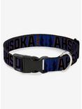 Buckle-Down Star Wars Ahsoka Tano Insignia Dog Collar, MULTI, alternate