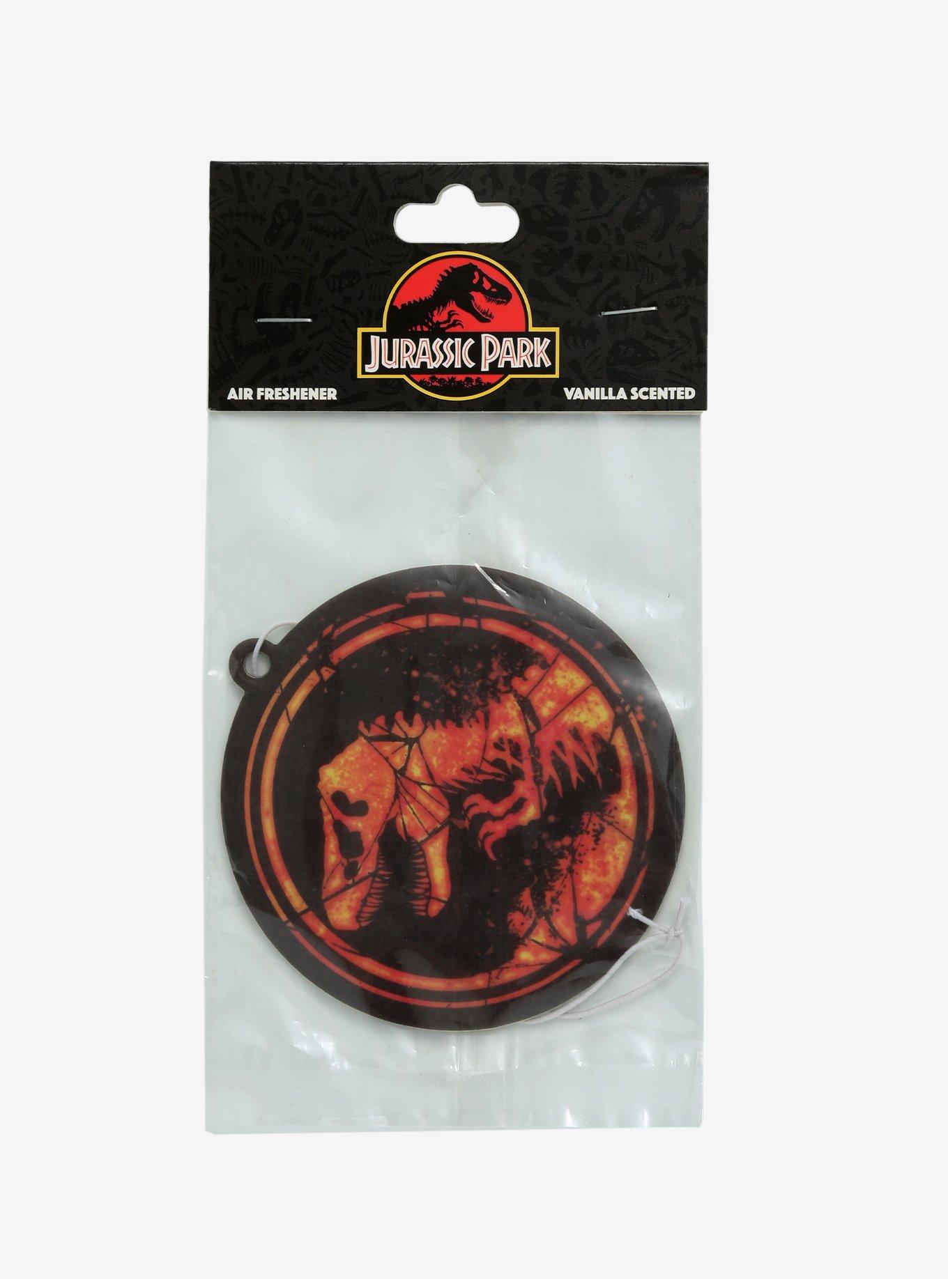 Jurassic Park Cracked Logo Air Freshener - BoxLunch Exclusive, , alternate