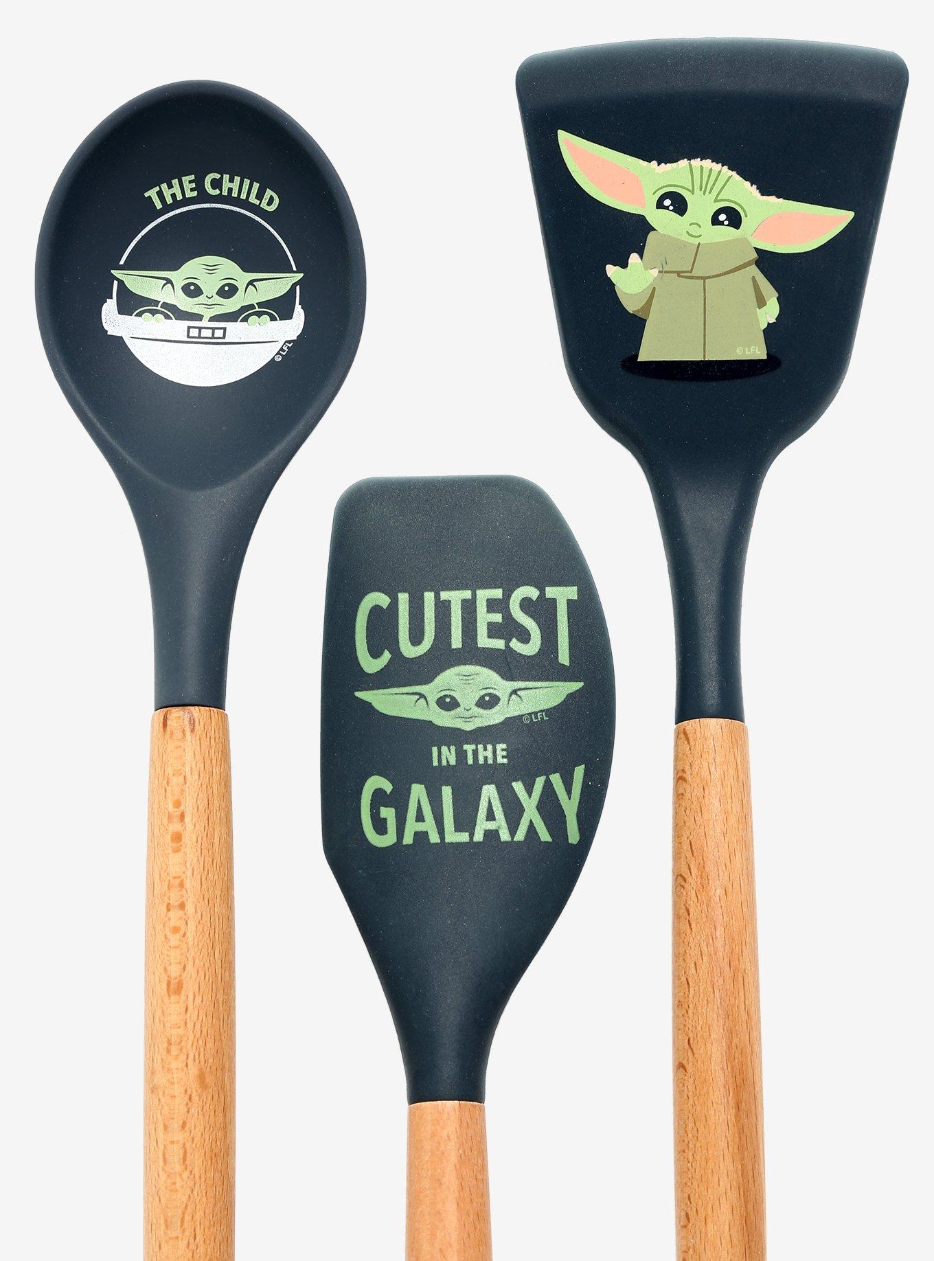 Star Wars The Mandalorian Cutest in the Galaxy Spatula Set, , alternate