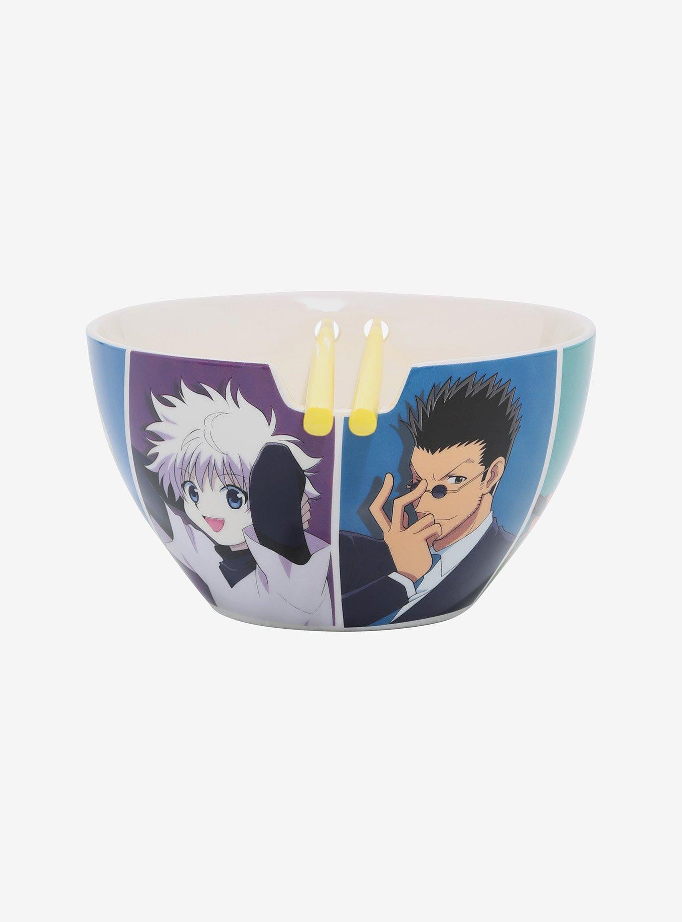 Hunter x Hunter Character Panels Ramen Bowl with Chopsticks, , alternate