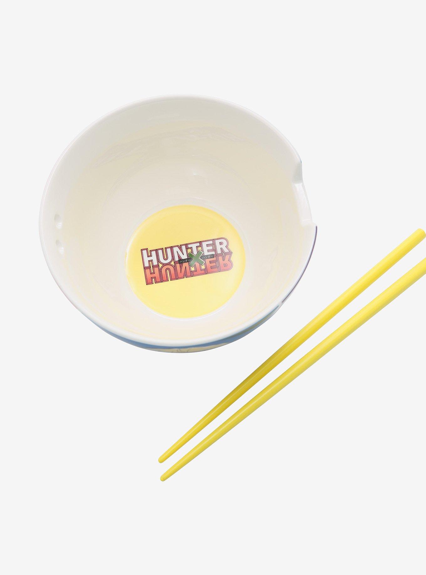 Hunter x Hunter Character Panels Ramen Bowl with Chopsticks, , alternate