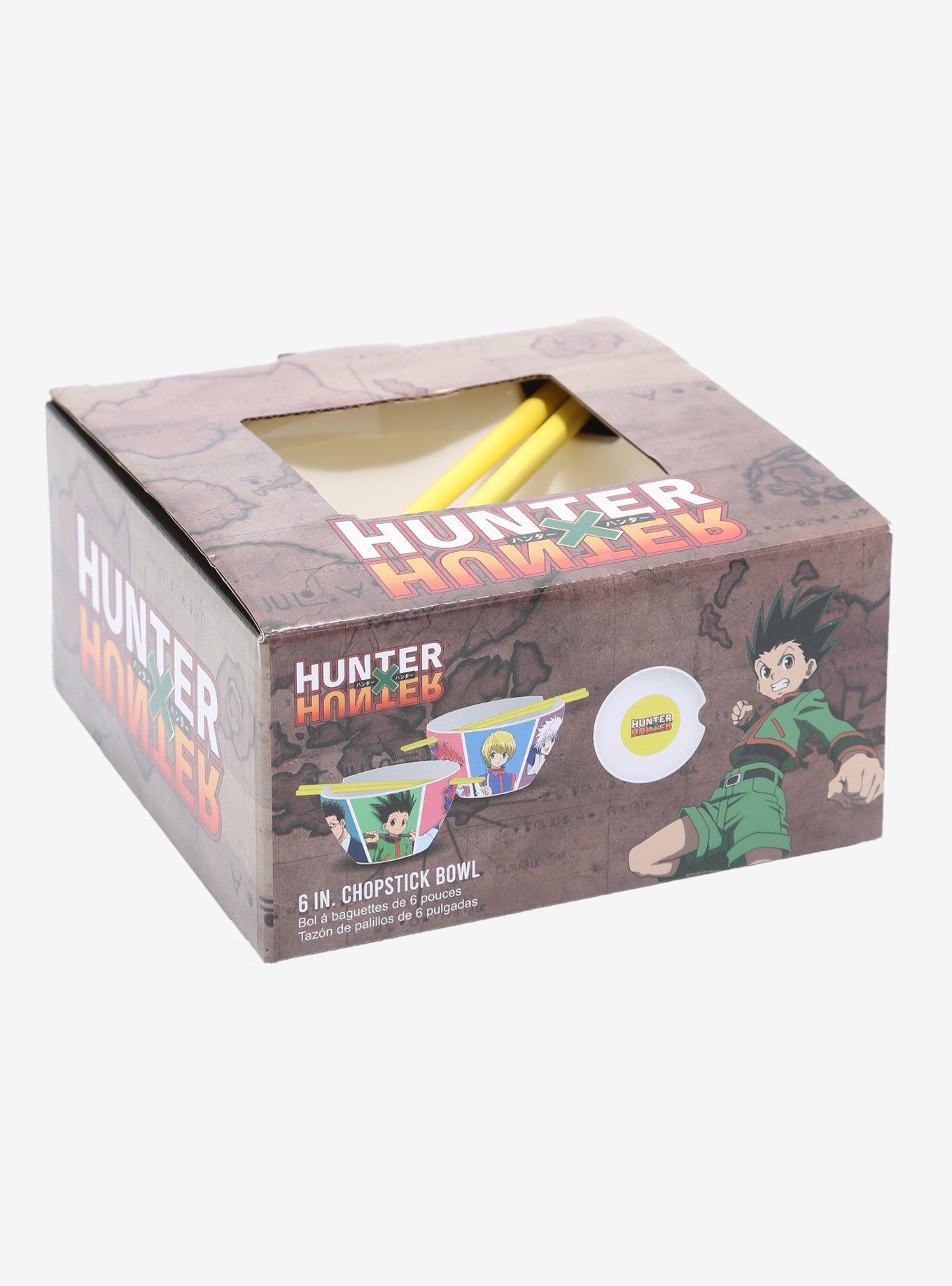 Hunter x Hunter Character Panels Ramen Bowl with Chopsticks, , alternate
