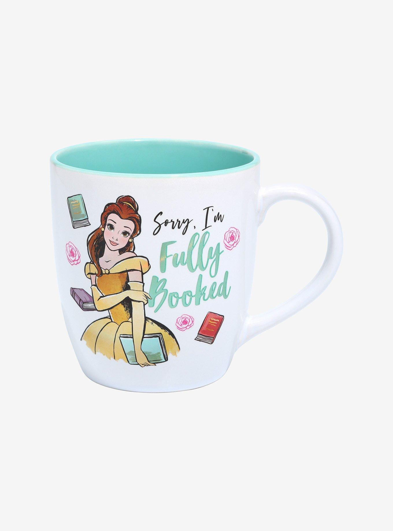 Disney Beauty and the Beast Belle Fully Booked Mug, , alternate