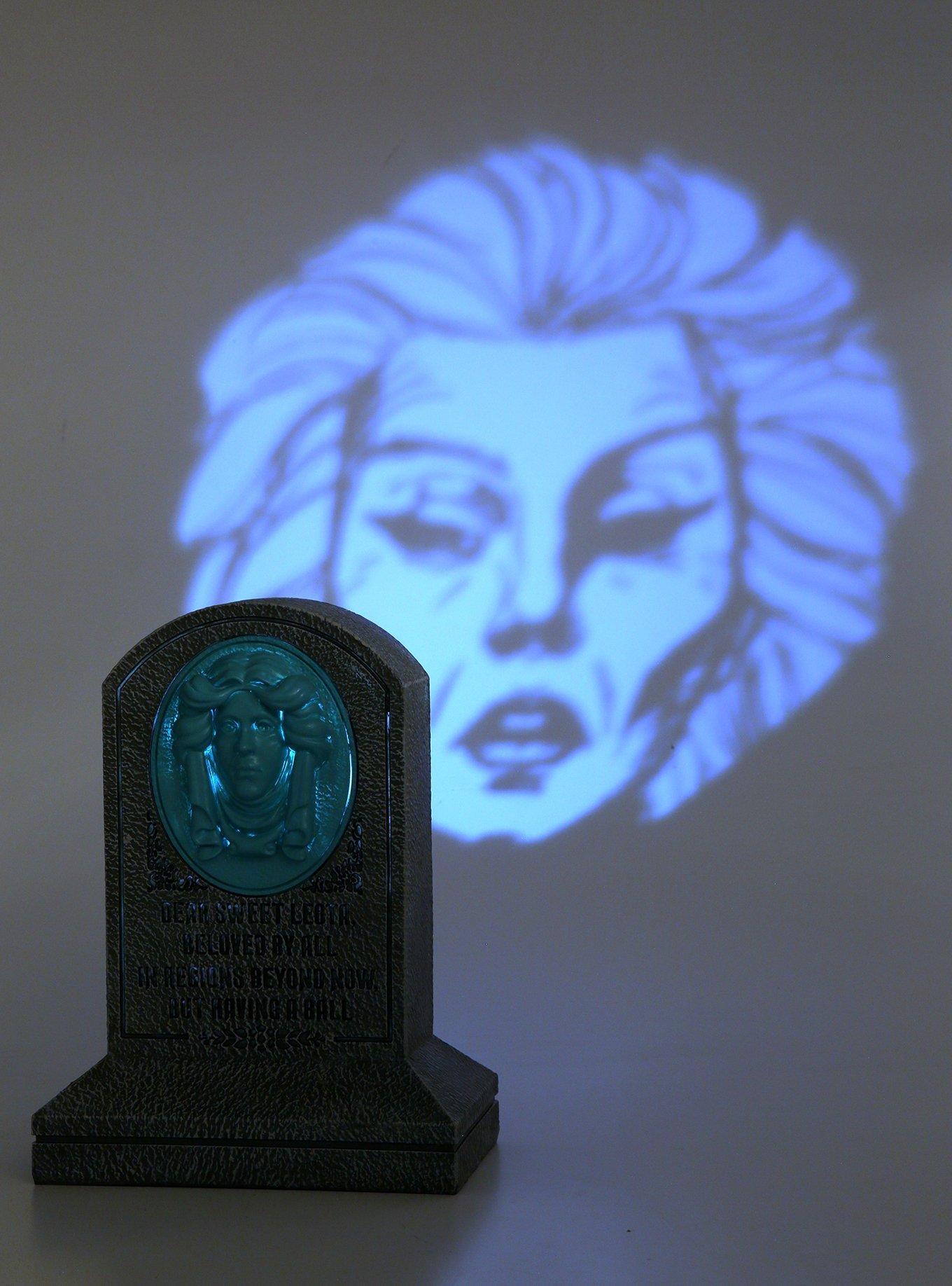 Disney The Haunted Mansion Madame Leota Tombstone Garden Projection Light, , alternate
