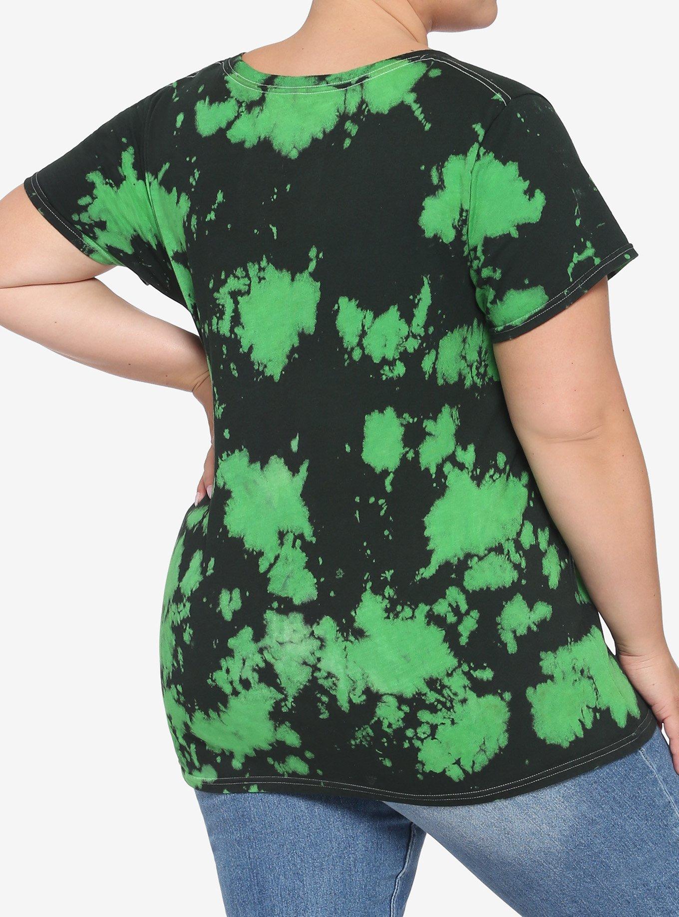Misfits X Junji Ito Drop-Neck Tie-Dye Girls T-Shirt Plus Size, MULTI, alternate