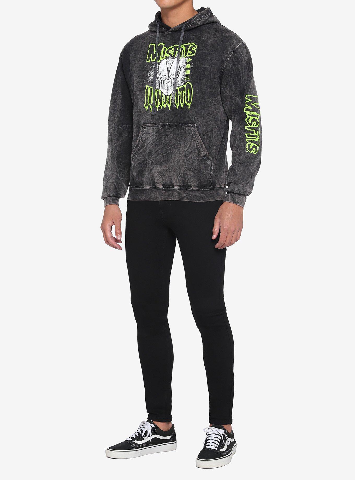 Misfits X Junji Ito Mineral Wash Hoodie, MULTI, alternate