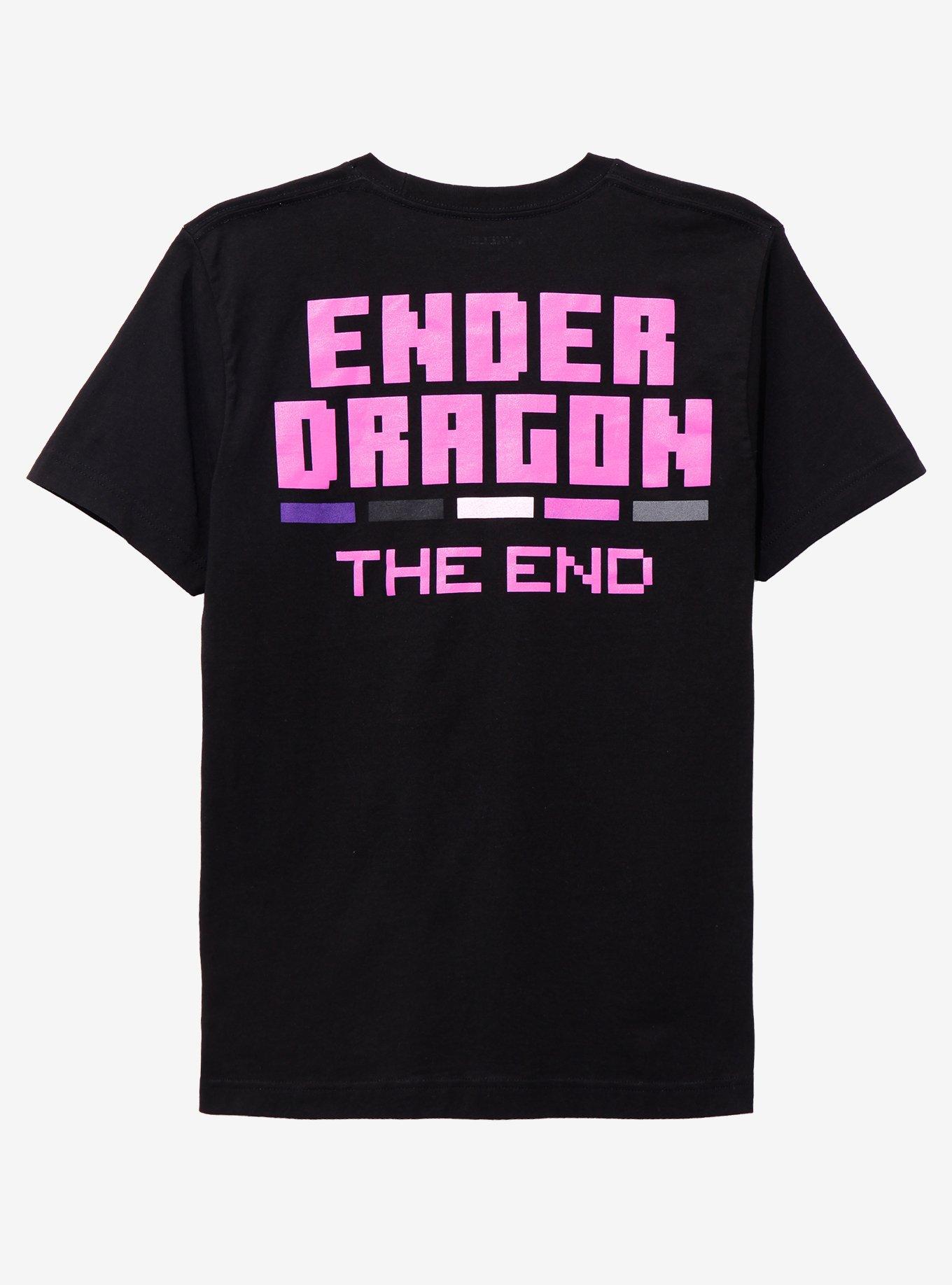Minecraft Ender Dragon T-Shirt, BLACK, alternate