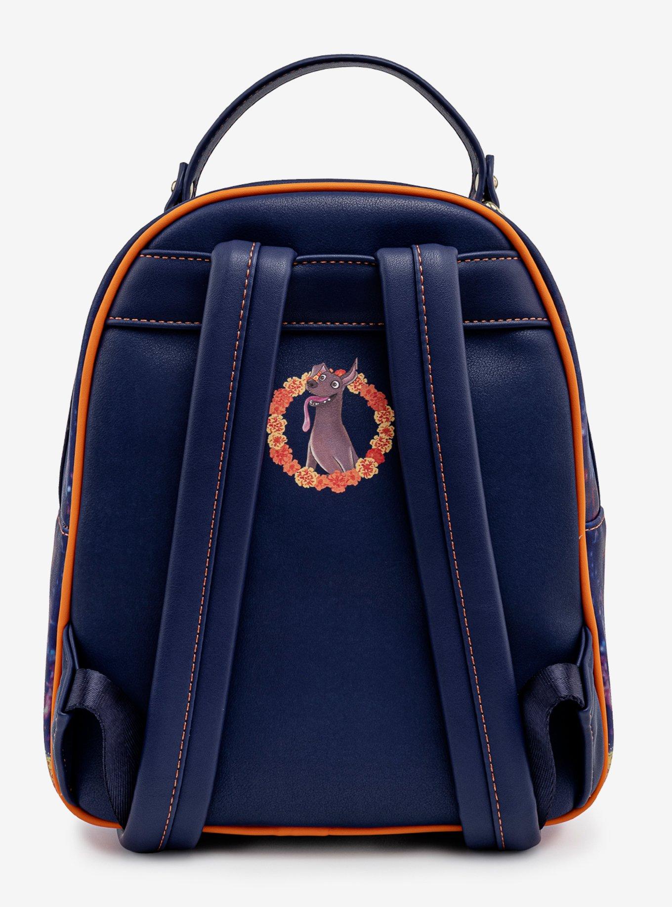 Loungefly Disney Pixar Coco Marigold Bridge Mini Backpack, , alternate