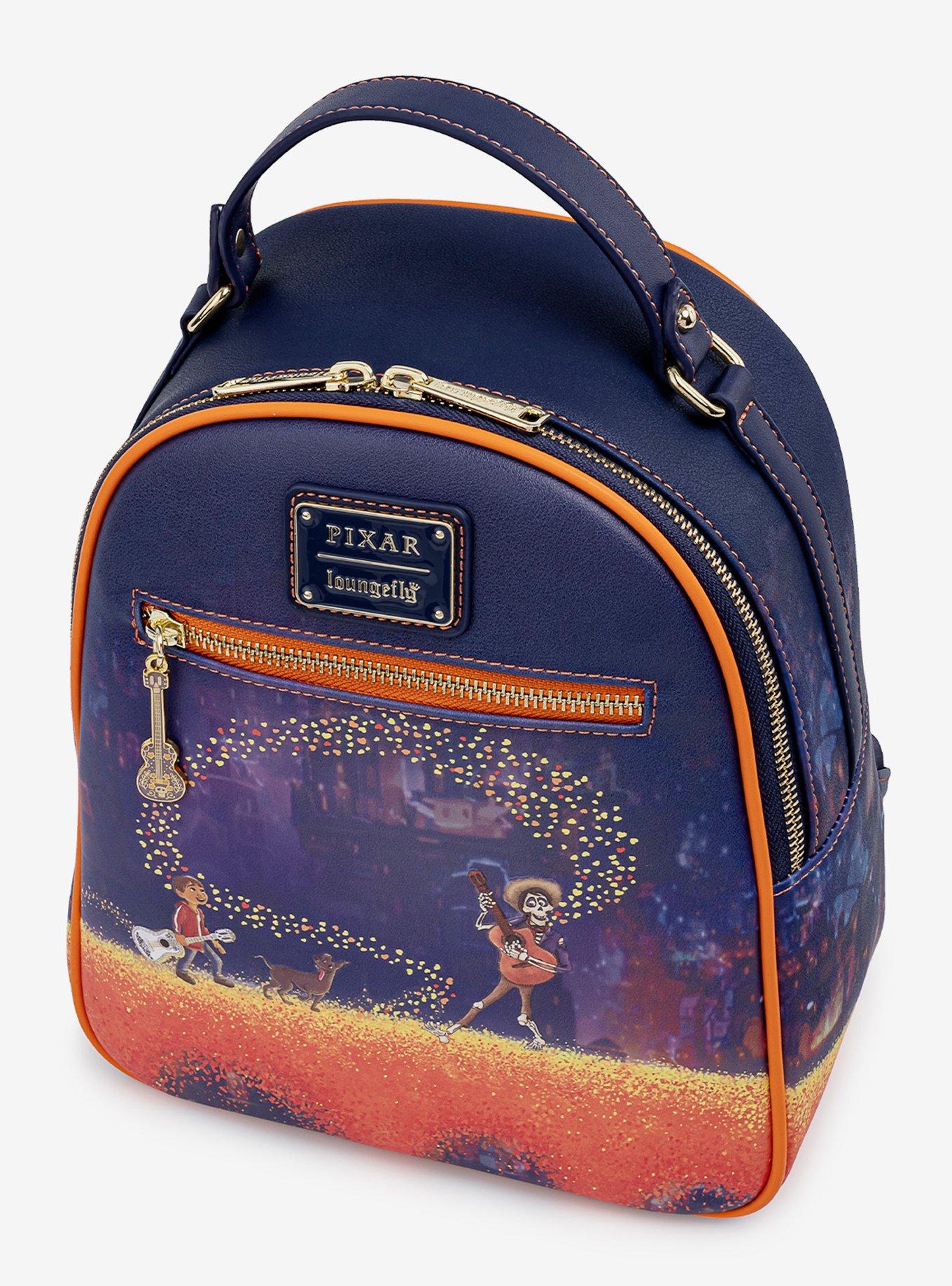 Loungefly Disney Pixar Coco Marigold Bridge Mini Backpack, , alternate