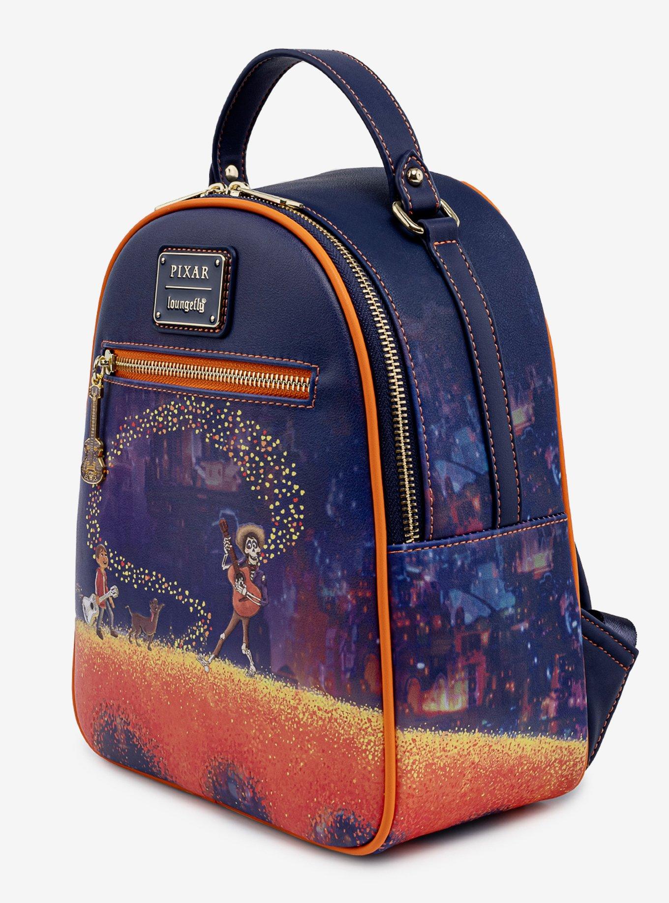 Loungefly Disney Pixar Coco Marigold Bridge Mini Backpack, , alternate