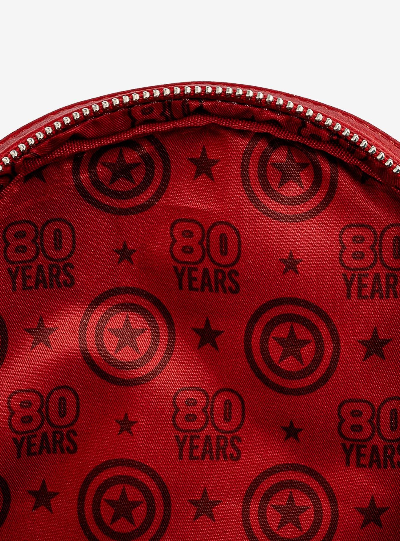 Loungefly Marvel Captain America 80th Anniversary Mini Backpack, , alternate