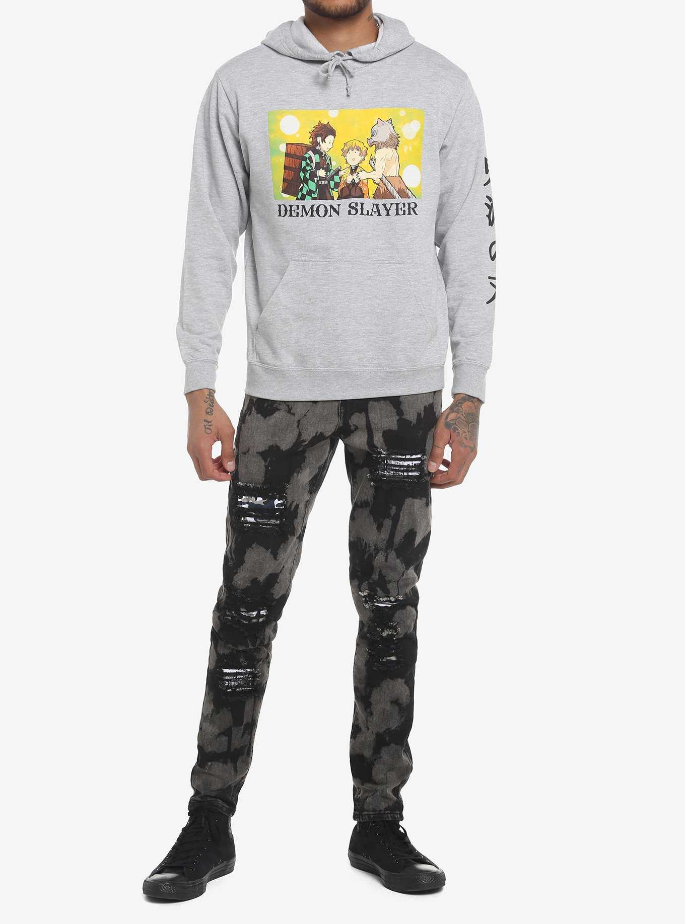 Demon Slayer: Kimetsu No Yaiba Trio Hoodie, , hi-res