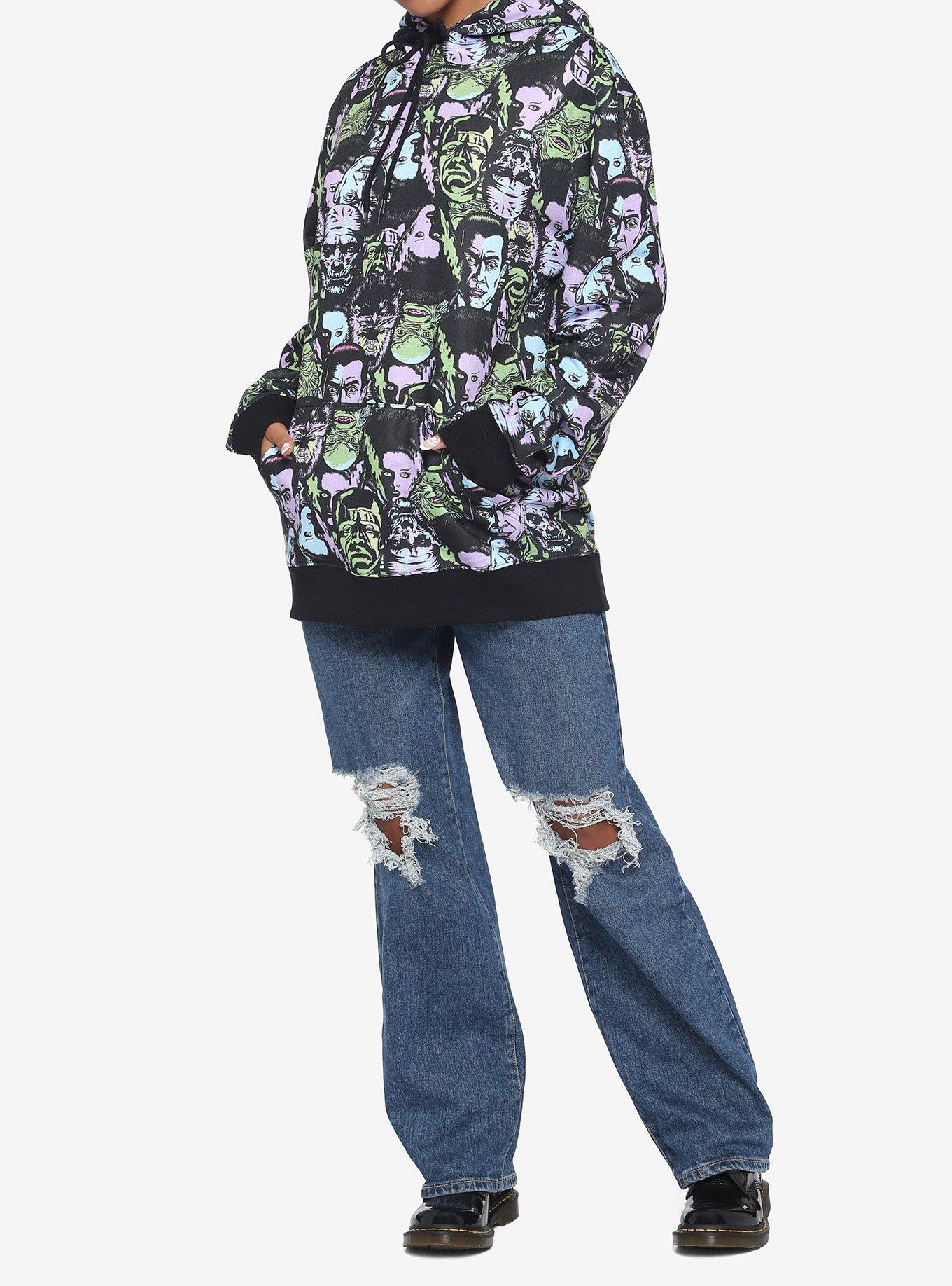 Universal Monsters Faces Hoodie, MULTI, alternate