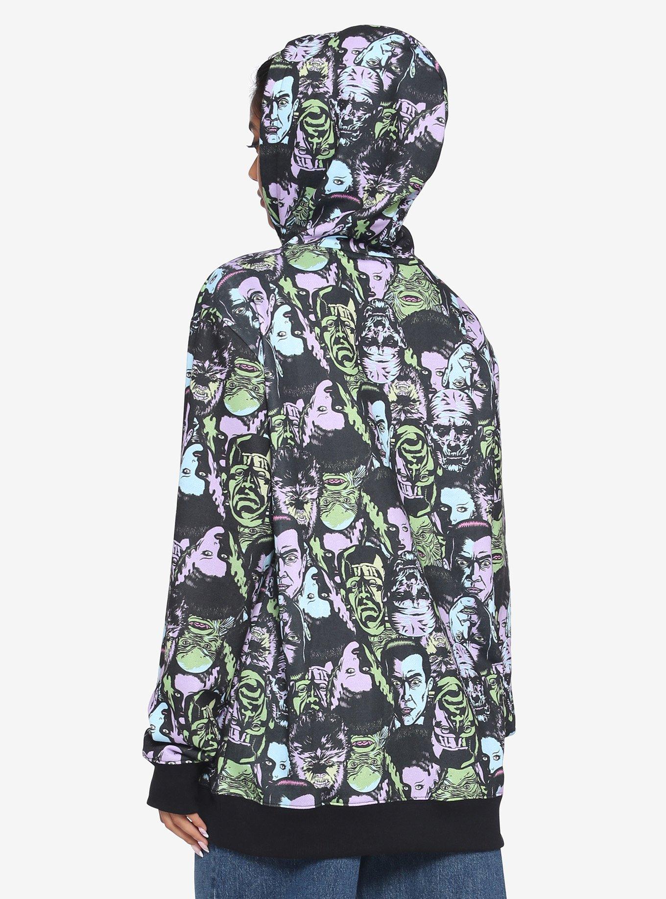 Universal Monsters Faces Hoodie, MULTI, alternate