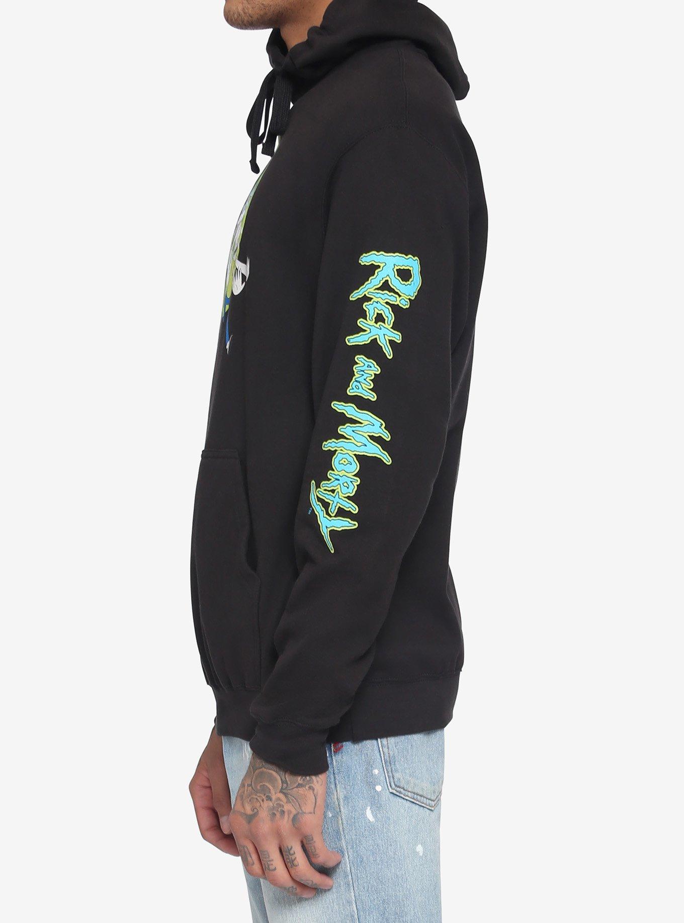 Rick and morty discount hoodie hot topic