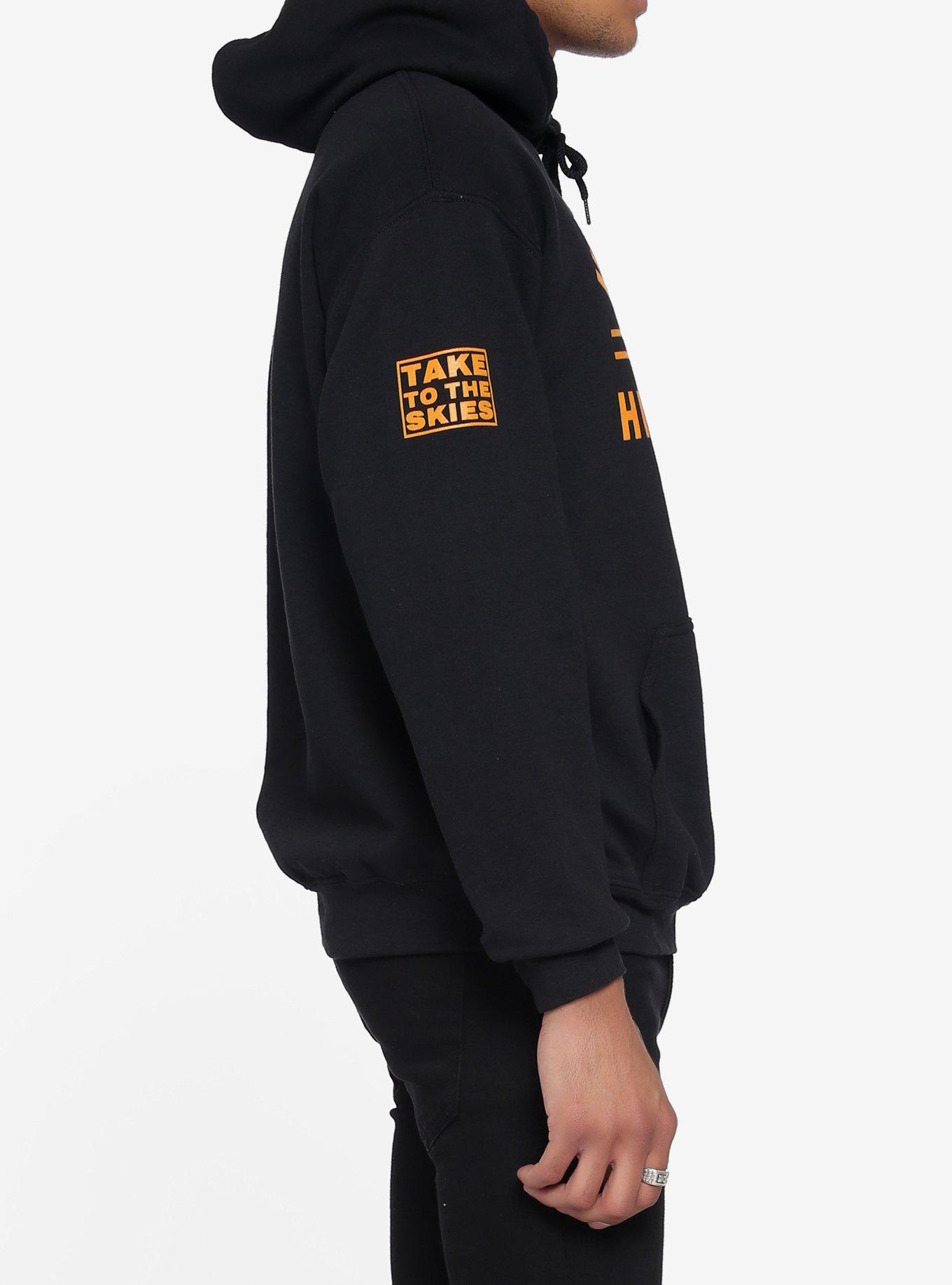 Haikyu!! Karasuno High School Hoodie, ORANGE, alternate