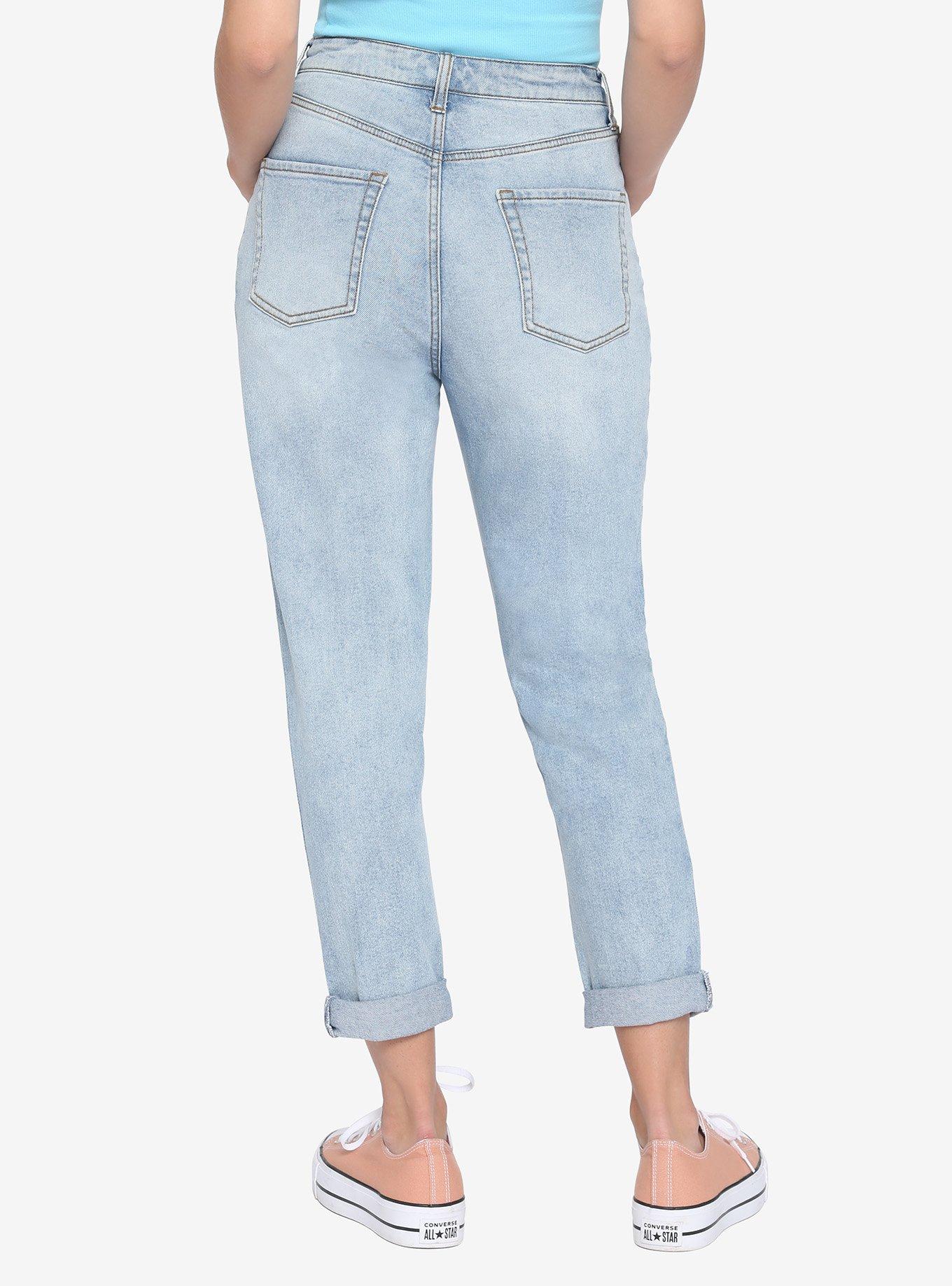 Disney Sleeping Beauty Fairies Mom Jeans, MULTI, alternate