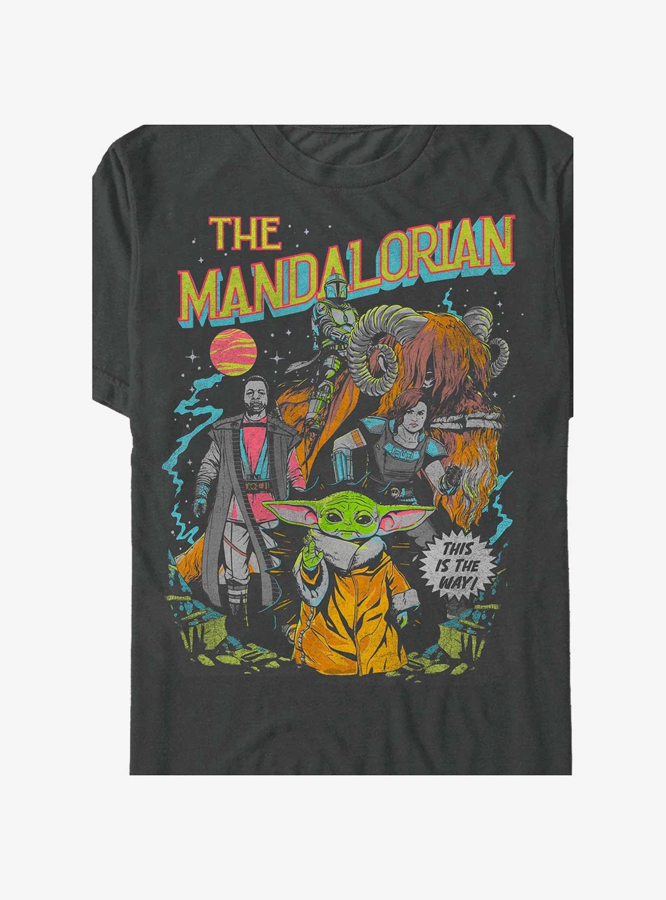 Star Wars The Mandalorian Mando And The Child Poster T-Shirt, , hi-res
